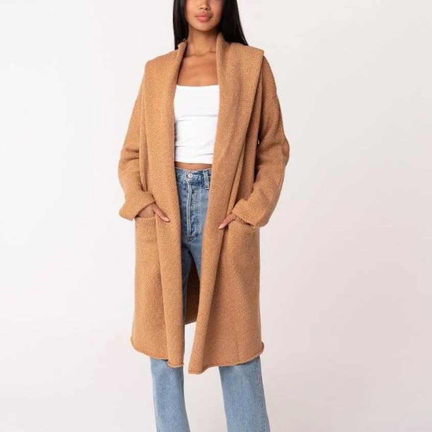 Rd Style Gabby Hooded Sweater Coat